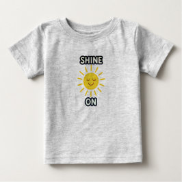 Ljust sol barn-tröja t shirt