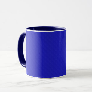 Ljust solid neonblått texturerat. mugg