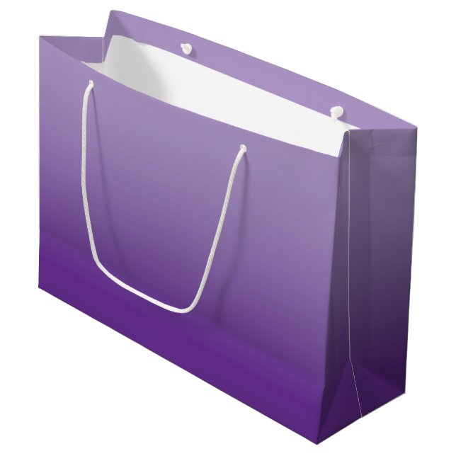 Ljust till Royal Purple Ombre (Framsidan Vinklad)
