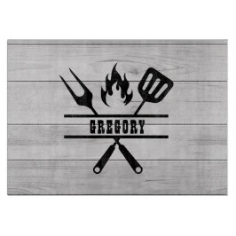 Ljust Trä Grillmaster Redskap 