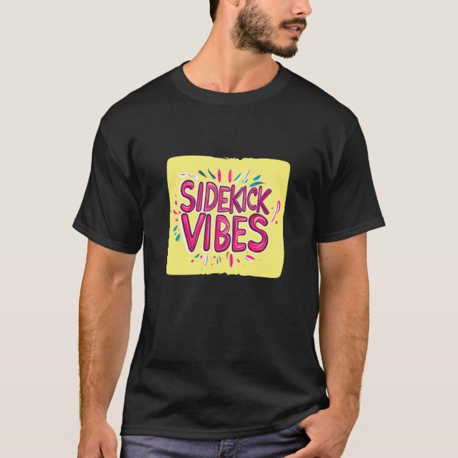 Ljust Uppdragsgivarstämning Motto T Shirt (Framsida)