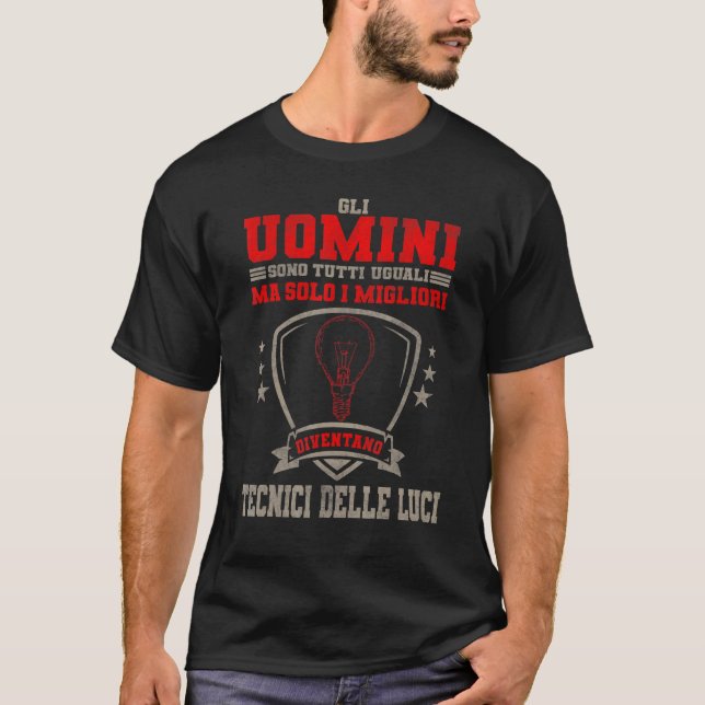 Ljustekniker T Shirt (Framsida)