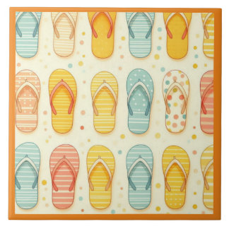 Ljustosa flip-flops kakelplatta