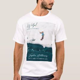 Ljuströntskjorta för minnesservice t shirt