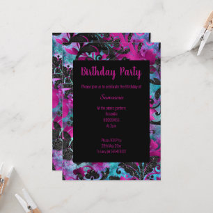 LJUSTROPISK BIRTHDAY INBJUDNINGAR