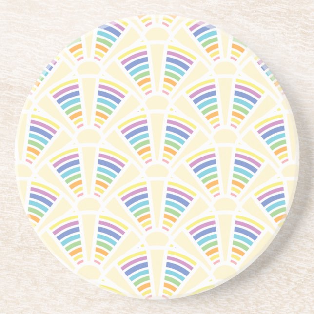 Ljusvalv Sandstens Coaster Underlägg (Framsidan)