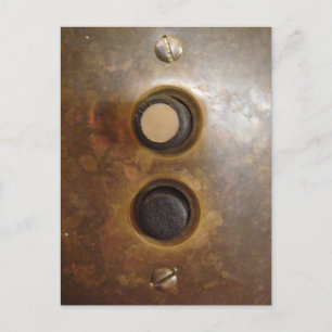 Ljusväxel för Victorian Push Button Vykort
