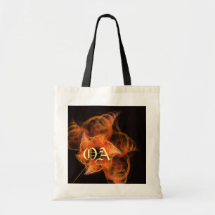 Ljusverkets Abstrakt Art Monogram Bag Tygkasse