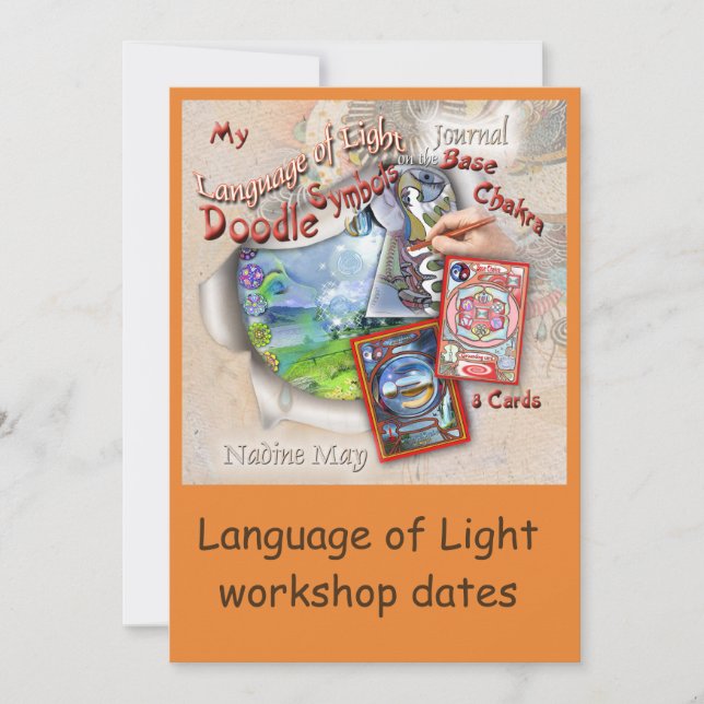 Ljusverkets språk inbjudningar (Framsida)