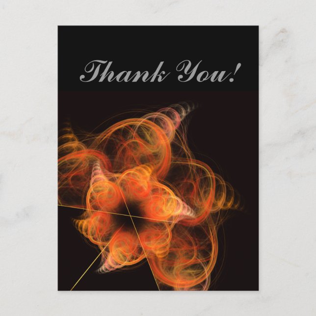 Ljusverkets Tack-vykort Vykort (Framsida)