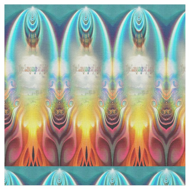 Ljusvibrationernas språk Tapet roll Tyg (Närbild)