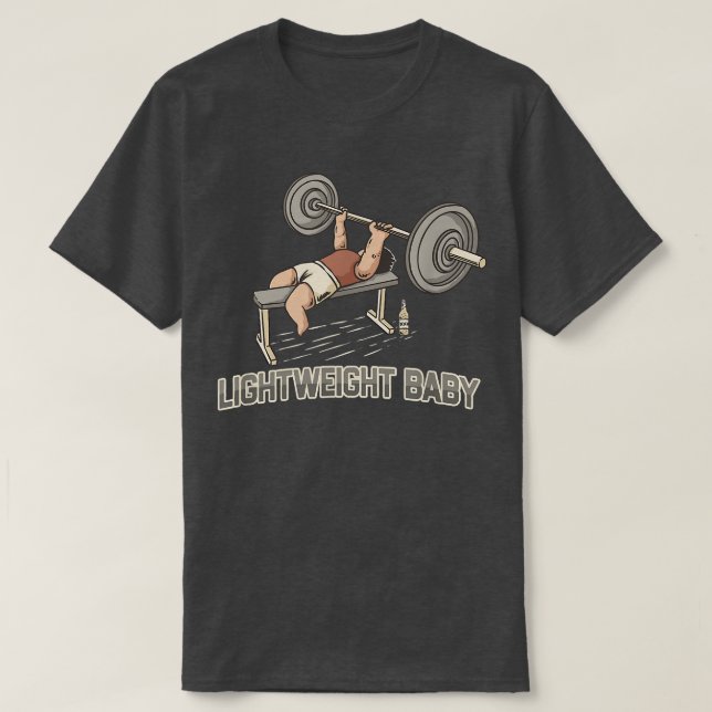 Ljusvikt BabyBench T Shirt (Design framsida)