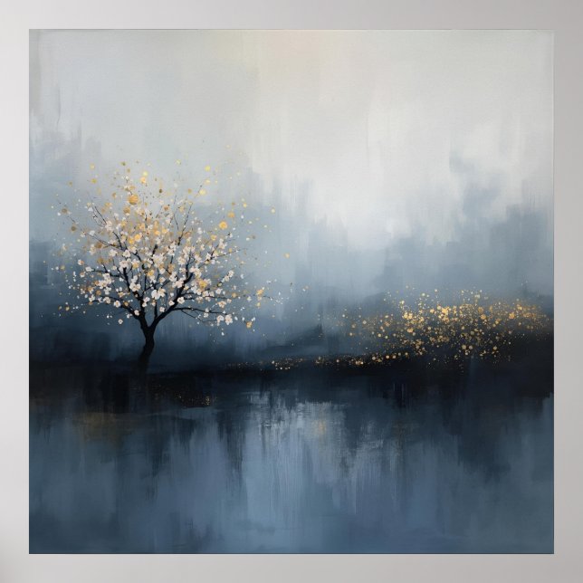 Ljusviskare: Blommar i dimma Poster (Framsidan)