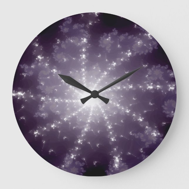 Ljusvit ljusstråle utan nummer stor klocka (Framsida)