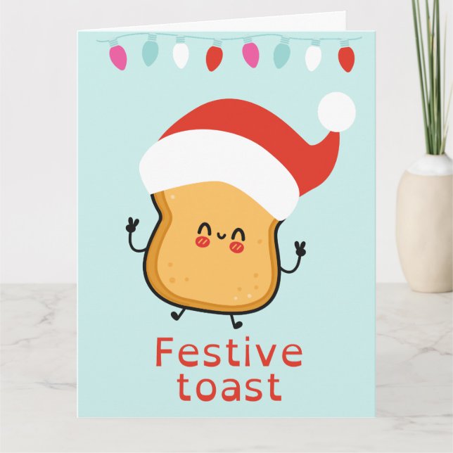 Ljutig jultomte kort (Framsida)