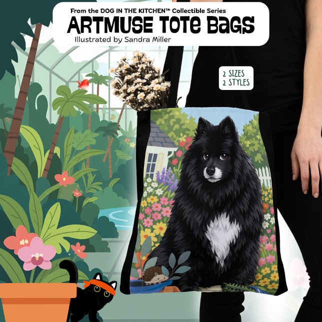 LJUVLIG Finnish Lapphund Tygkasse (Skapare uppladdad)