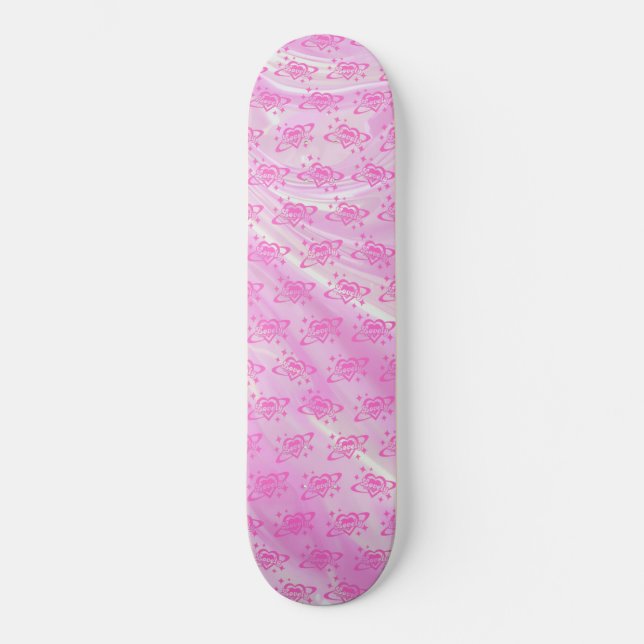 Ljuvlig Mini Skateboard Bräda 18,5 Cm (Framsida)