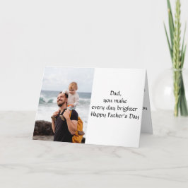 Ljuvliga Pappadagen: Pappadagskort Kort