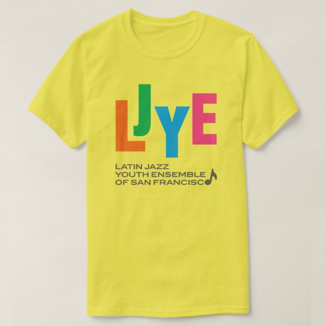 LJYE enkeltsidig t-shirt (Design framsida)