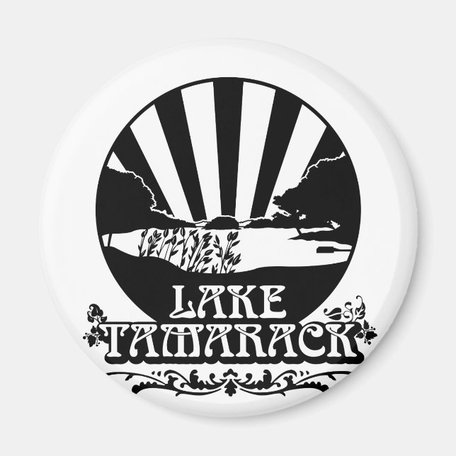 Lk. Tamarack-Magnet Magnet (Framsidan)