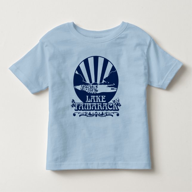 Lk. Tamarack Småbarn-skjorta Tee Shirt (Framsida)