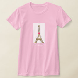 L'Kärlek Eiffel Torn T Shirt