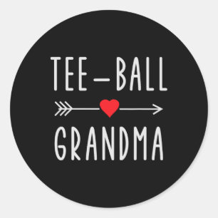 Ll Grandma Funny Gift for Ll Grandma Mor D Runt Klistermärke