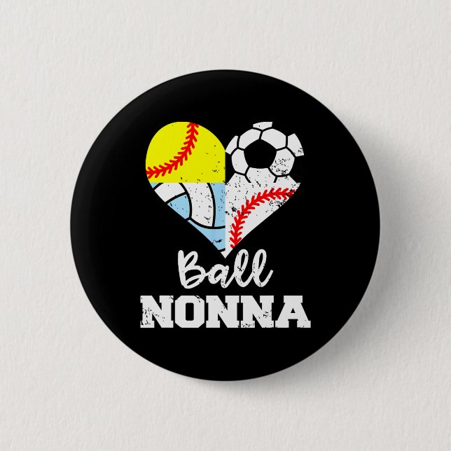 Ll Nonna Soccer Sell Softll Volleyll Player Nonna  Knapp (Framsida)
