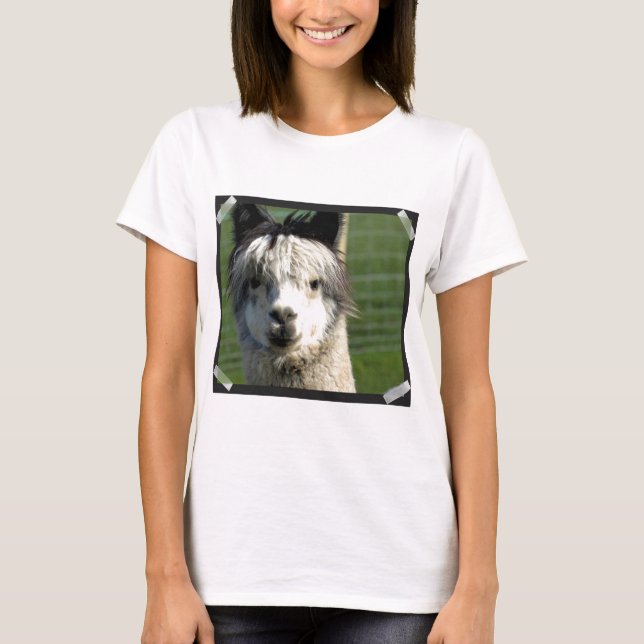 llama-4 t-shirt (Framsida)