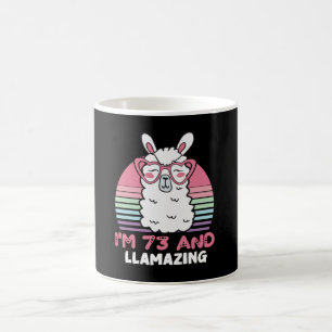 Llama 73:e födelsedagspresent för kvinnor kaffemugg