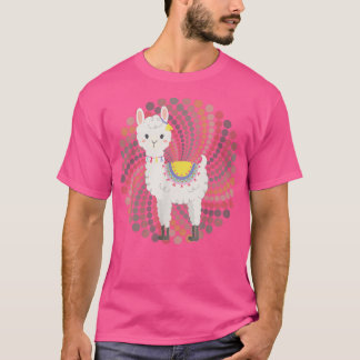 Llama Alpaca Älskare i sista minuten Hanukkah T Shirt