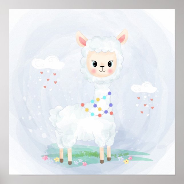 Llama/Alpaca Poster (Framsidan)