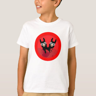 Llama Alpaca Twin Boys T Shirt