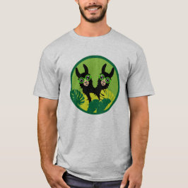 Llama Alpaca Twin Manar T Shirt