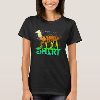 Llama Älskare-frasen är min Llama-grafik T Shirt