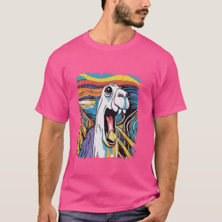 Llama Artwork funny Ecuador Cotopaxi så T Shirt
