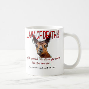 Llama av död! Mugg