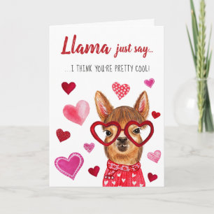Llama bara säg Kort för hälsning på Alla hjärtan