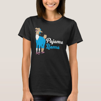 Llama Bed Time (slynt Cute Pajama) T Shirt