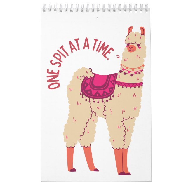 llama calendar  kalender (Omslag)