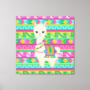 llama canvastryck