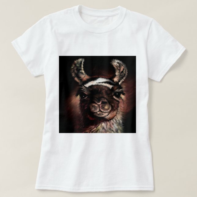 Llama Cusco Peru T-shirt (Design framsida)
