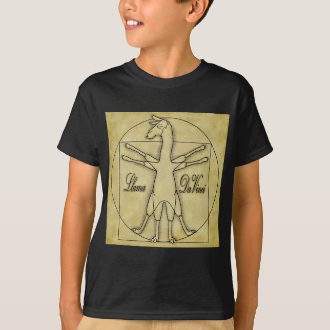 Llama Da Vinci Tröja (Framsida)