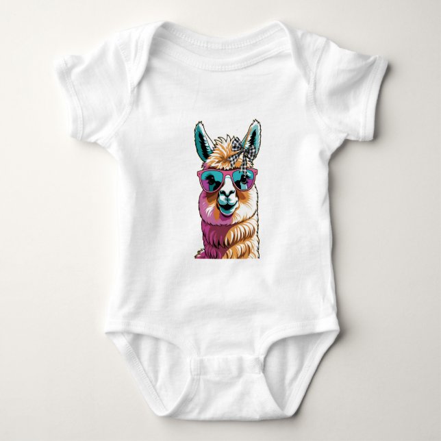 Llama-dag ute t shirt (Framsida)