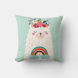 Llama dekorativ kudde