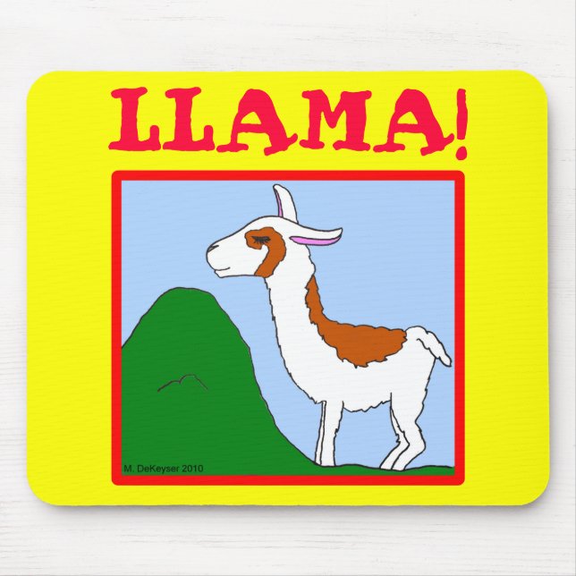 Llama! Design Musmatta (Framsidan)