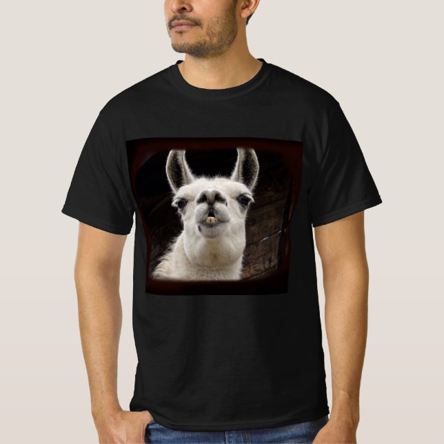 Llama Drama – Ich hab dich im Blick T Shirt (Framsida)