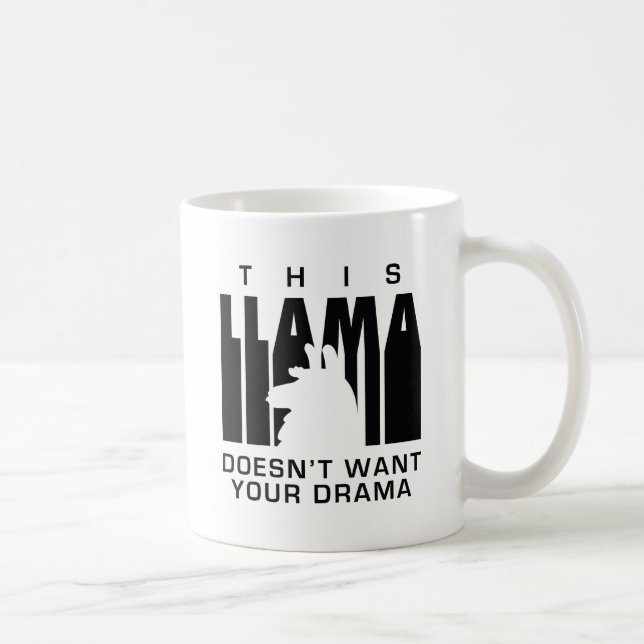 Llama Drama Kaffemugg (Höger)