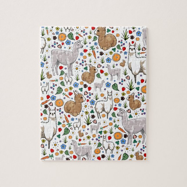 Llama Drama Pussel (Vertikal)