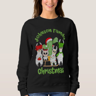 Llama Family Manar Women and Kids Johnson Family C T Shirt
